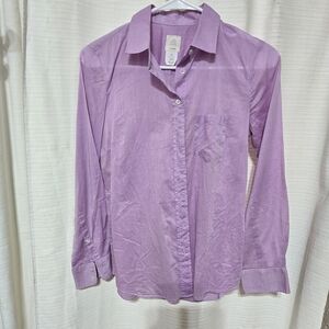 J. Crew Light Purple Cotton Shirt